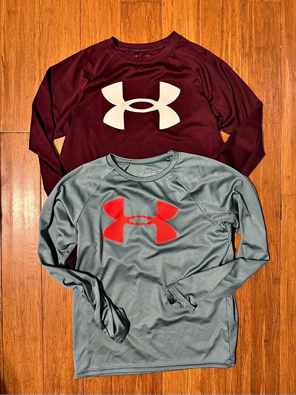 **Bundle Under Armour Long Sleeve Athletic Shirts Size Medium